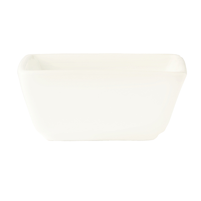 CH SL44 DIP BOWL 4OZ/3" SQUARE BRIGHT WHITE  3DZ